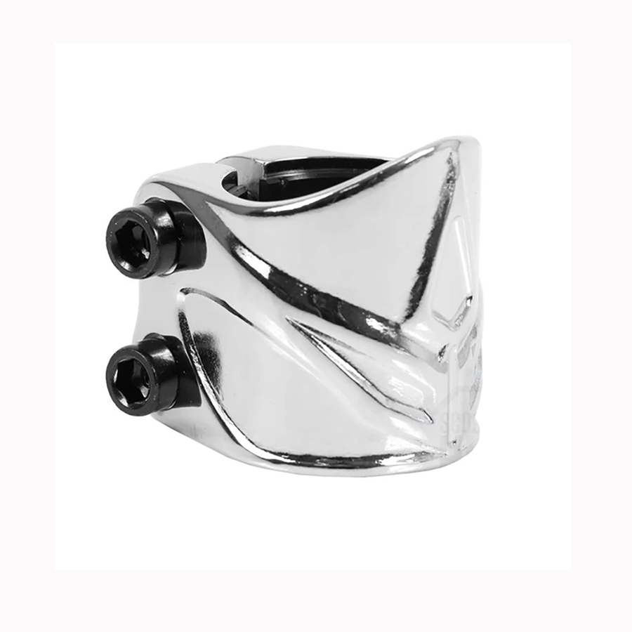 Blunt forged 2 bolt clamp chrome