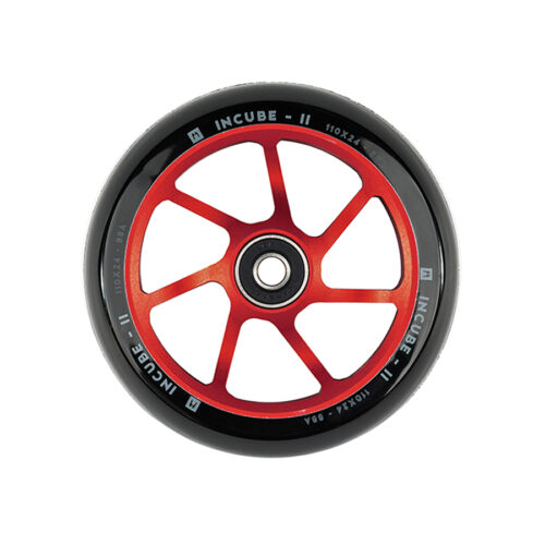 .Ethic DTC Incube V2 110mm Rattad - Must/Punane (2tk. pakis)