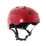 Protec classic helmet red metal flake