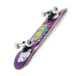 ENU2250 Enuff Skateboards POW Mini Purple Bottom Angle