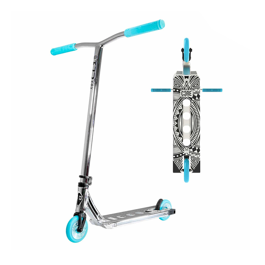 CORE CL1 Pro Scooter Chrome Teal