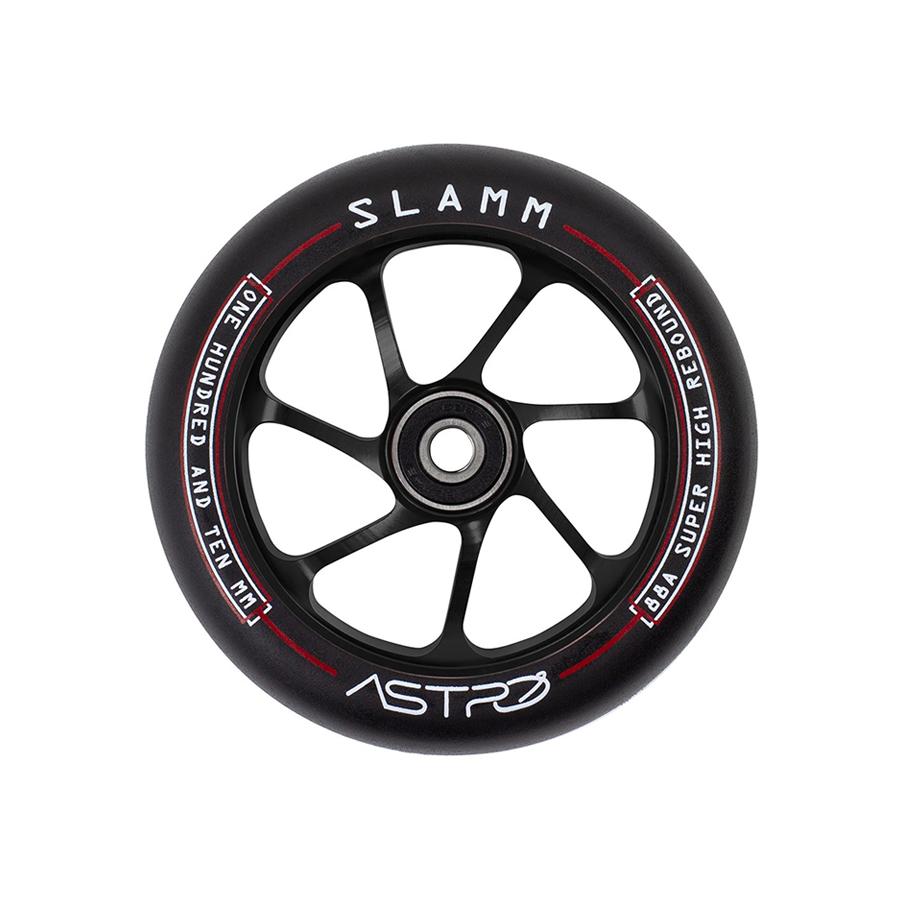 Slamm astro 110 wheel black black
