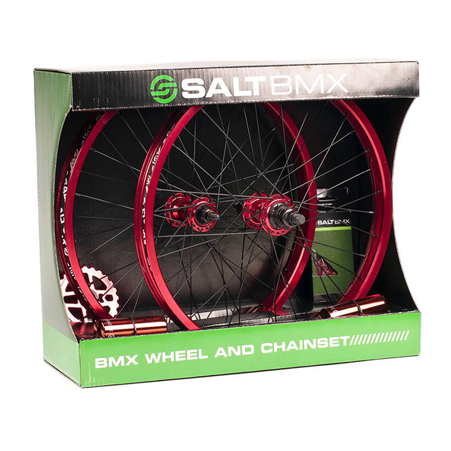 Salt VALON Wheels set red