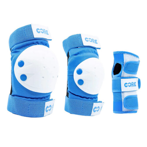 ..Core Juunior Kaitsmete Komplekt - Sinine (S) (8-12 a.)