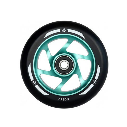 .Union Credit V2 Pro 100mm Ratas - Must/Roheline