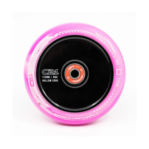 ..Core CB1 Hollow Nylon 110mm Ratas - White/Pink (saabub 30.04.2026)