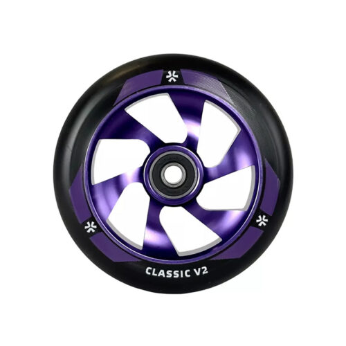.Union Classic V2 Pro 110mm Ratas - Black/Polished Purple (saabub 15.04.2026)