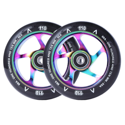 ..Acta Superlight 110mm Rattad - Neochrome (2tk. pakis)