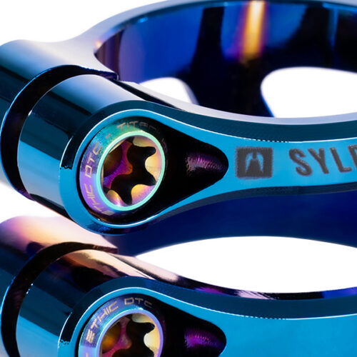 .Ethic DTC Sylphe V2 Klamber 34.9mm - Chrome Blue - Image 3