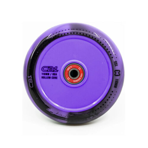 ...Core CB1 Hollow Nylon 110mm Ratas - Black/Purple
