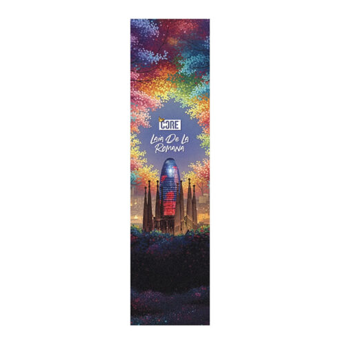 ..Core Laia De la Romana Signature Pro Scooter Griptape - Neochrome